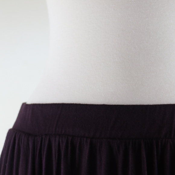 H&M Lavender Purple A-line Maxi L Skirt - Picture 4 of 6